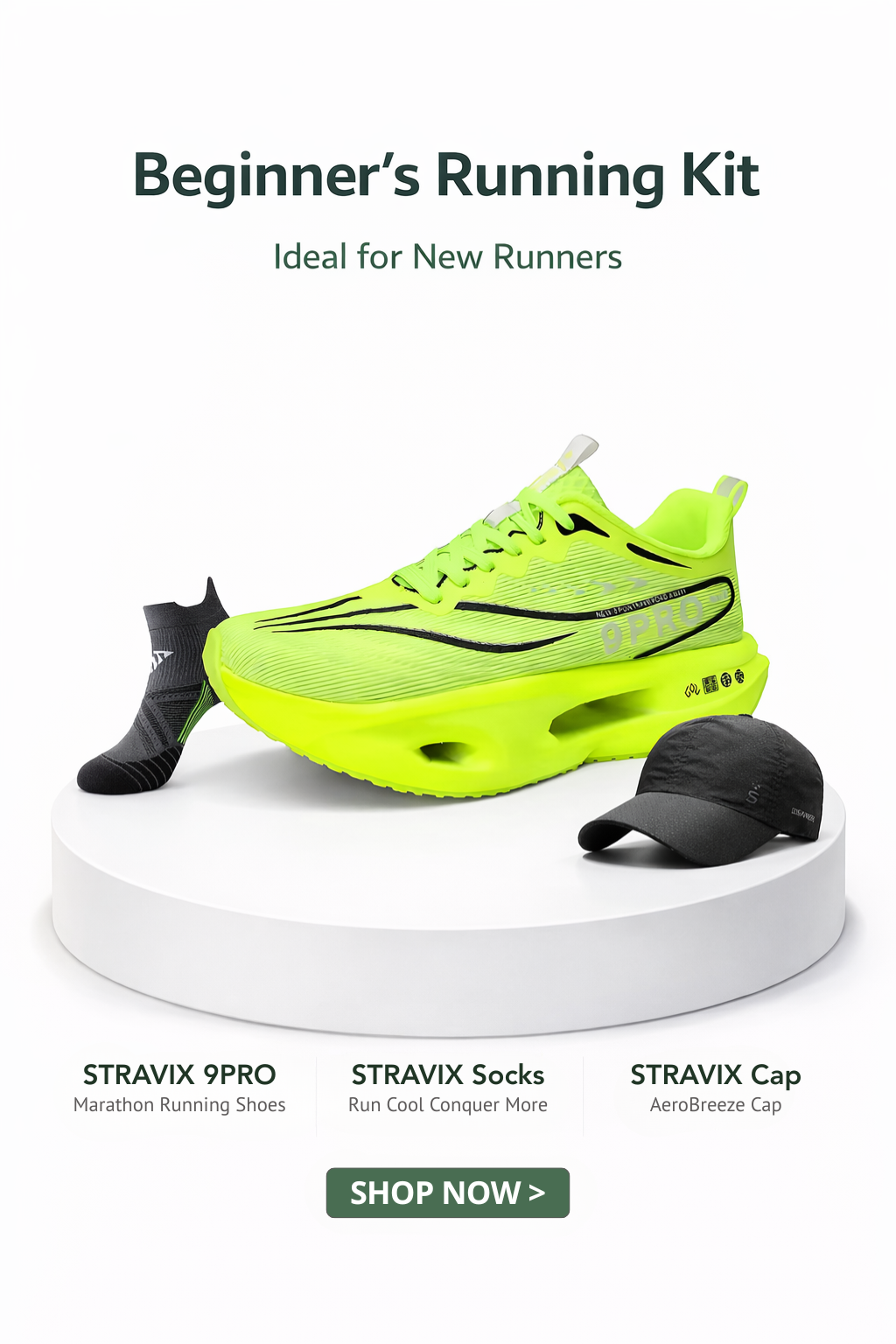 Beginner Running Kit – Complete Starter Bundle | STRAVIX