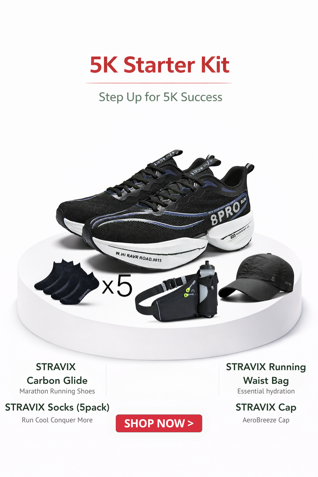 5km Running Kit – Speed Training Bundle | STRAVIX