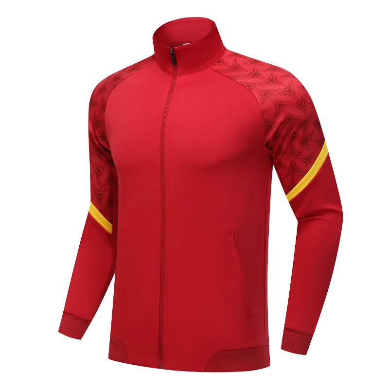 Men's Breathable Running Jacket with Zip - Winter Training
