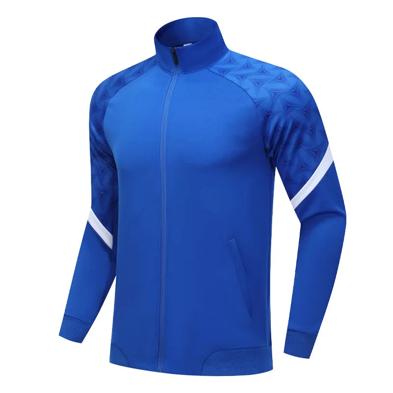 Men's Breathable Running Jacket with Zip - Winter Training