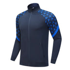 Men's Breathable Running Jacket with Zip - Winter Training