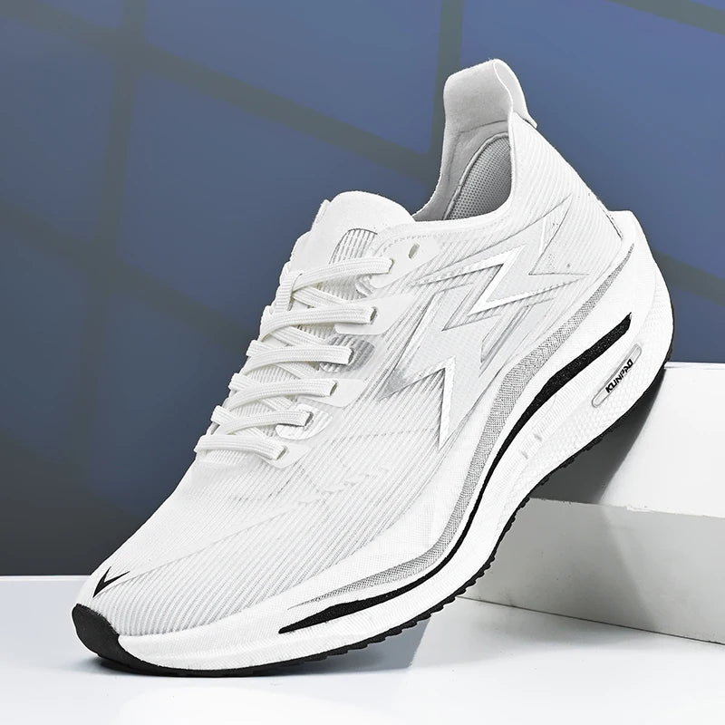 STRAVIX ALPHA V1 Carbon Plate Running Shoes – Lightweight Marathon Trainers