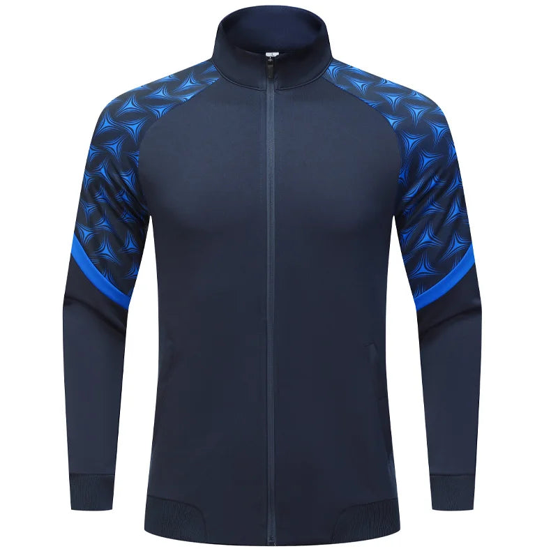Men's Breathable Running Jacket with Zip - Winter Training